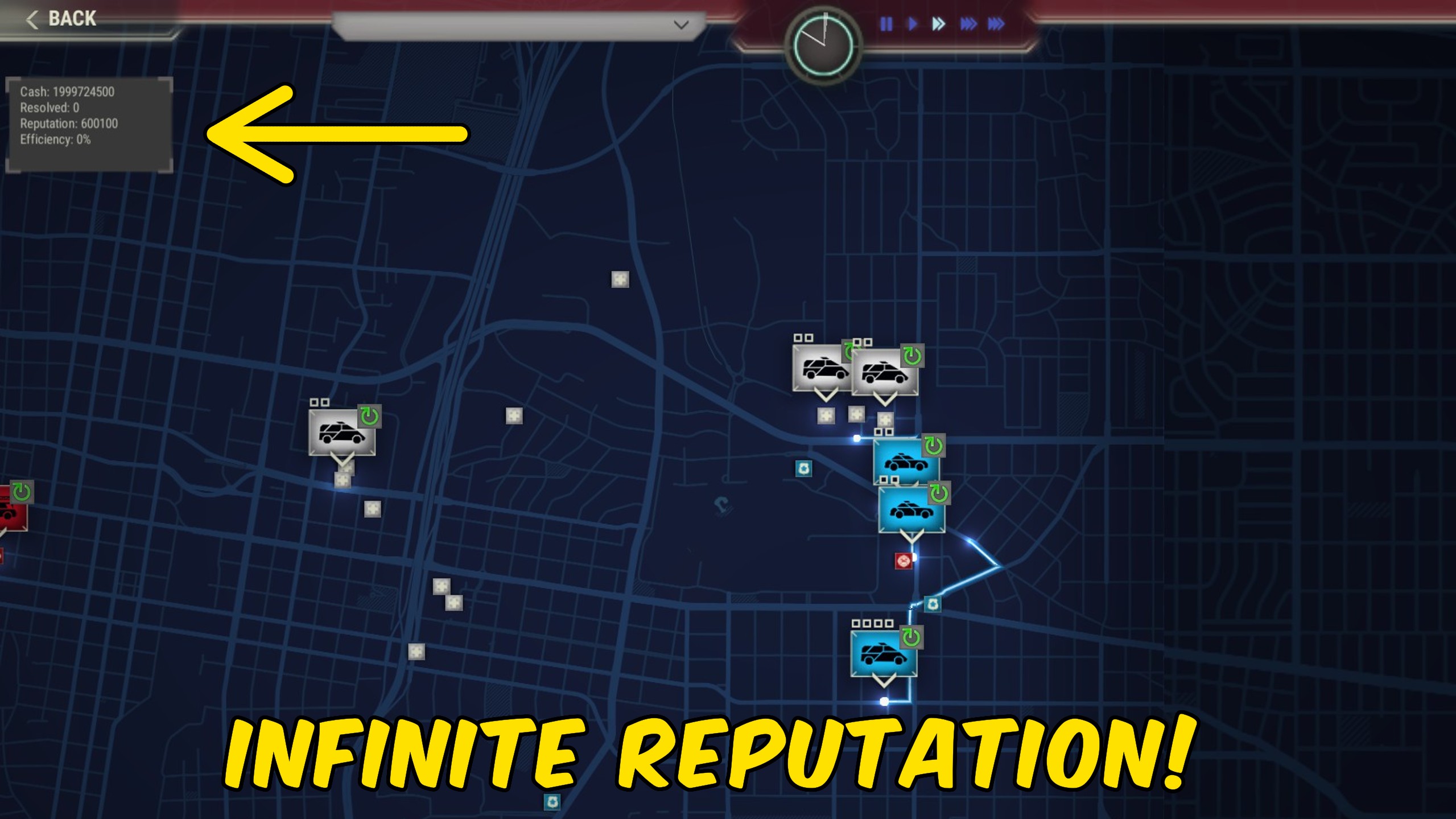 911 Operator — Give Reputation (screenshot 2)